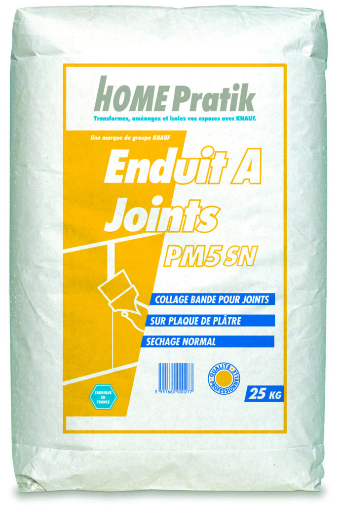 PM 5 ENDUIT À JOINT - Mortiers, colles, enduits, bandes - Home Pratik